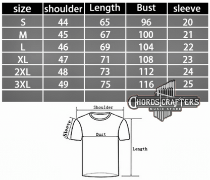 Bassline Pulse™ Guitar Graphic Tee – Unisex Rock Style